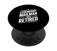 Un postino leggendario si è ritirato PopSockets PopGrip Adesivo