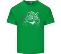 Un Procione con Un Benda Sull'Occhio T-Shirt Ragazzi Ragazze