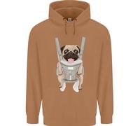 Un Pug In Un Imbracatura Per Bambini Divertente Cane Uomo Felpa