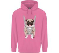 Un Pug In Un Imbracatura Per Bambini Divertente Cane Uomo Felpa
