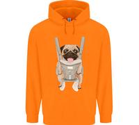 Un Pug In Un Imbracatura Per Bambini Divertente Cane Uomo Felpa
