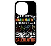 Un può fare matematica fulminea più velocemente di quanto qualcuno possa fare Custodia per iPhone 14 Pro