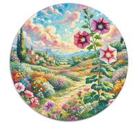 Un Puzzle Circolare Tematico Su Petunia Con 1000 Pezzi Dedicato Agli Adatto Ai Ragazzi | Come Attività Familiare | Educazione Tramite Gioco | 1000pcs (67.5x67.5cm)