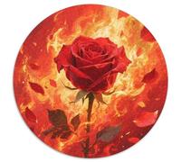 Un Puzzle Circolare Tematico Su Rose Con 1000 Pezzi Progetto Per Adatto Ad Adulti E Bambini | Come Attività Familiare | Senso Di Realizzazione | 1000pcs (67.5x67.5cm)