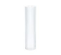 un quadrato acrilico che mostra, Espositore cilindrico in acrilico trasparente da 70 mm di diametro x 30-300 mm di altezza for oggetti da collezione(Height 300mm)
