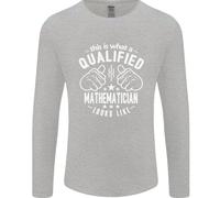 Un Qualificato Matematico Looks Like Uomo Maniche