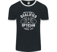 Un Qualificato Optician Looks Like Uomo Ringer Fotl