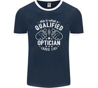 Un Qualificato Optician Looks Like Uomo Ringer Fotl