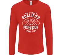 Un Qualificato Professore Looks Like Uomo Maniche