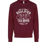 Un Qualificato Taxi Driver Looks Like Uomo Felpa Maglione