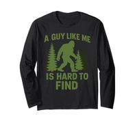 Un ragazzo che mi piace è difficile da trovare Bigfoot divertente Maglia a Manica