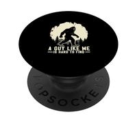Un ragazzo come me è difficile da trovare Bigfoot Divertente escursionismo Scherzo Amore PopSockets PopGrip Adesivo