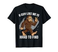 Un Ragazzo Come Me è Difficile da Trovare Bigfoot Divertente Gioco di Parole Sasquatch Maglietta
