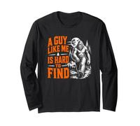 Un Ragazzo Come Me è Difficile da Trovare Divertente Bigfoot Forest Hiking Maglia a Manica