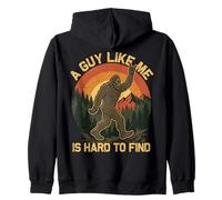 Un Ragazzo Come Me è Difficile da Trovare Scherzo Divertente Amante Bigfoot Felpa con Cappuccio