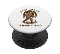 Un ragazzo come me è difficile da trovare uomini divertenti Bigfoot Sasquatch PopSockets PopGrip Adesivo