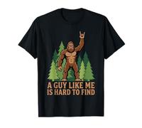Un Ragazzo Come Me è Difficile Trovare Bigfoot Rock su Sasquatch Maglietta