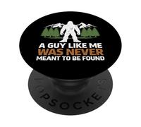 Un ragazzo come me non è mai stato pensato per essere trovato Bigfoot Vintage PopSockets PopGrip Adesivo