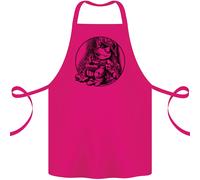 Un Refrigerate Rana Playing The Chitarra Chitarrista Cotone Grembiule 100%