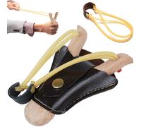 Un regalo perfetto per un ragazzo: una fionda da caccia in legno che unisce divertimento e apprendimento.