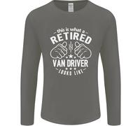 Un Retired Van Autista Looks Like Uomo Maniche