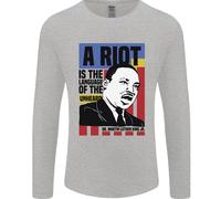 Un Ribelli Martin Luther King Nero Vive Materia Uomo Maniche