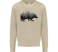 Un Riccio Che Rappresenta Una Foresta Uomo Felpa Maglione