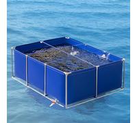 Un rivestimento per laghetto e supporto per una piscina fuori terra, adatto per giardini e piscine all'aperto resistenti, perfetto per l'uso in vacanza.