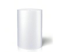 Un rotolo di pellicola a bolle trasparente in PE, lunga 5 metri, utilizzata per la spedizione postale e l"imballaggio antishock 30 cm*5 m,20 cm*5 mPolietilene