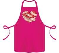 Un Rotto Cuore Anti- Valentines Giorno Cotone Singolo Grembiule 100% Biologico