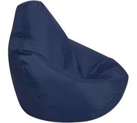 Un sacchetto per fagioli, fodera per divani pigri (senza imbottitura) Spazio per animali domestici cani/gatti Letti pigri Tessuto Oxford lavabile Fodera per pouf a sdraio (Blu Navy, Large)