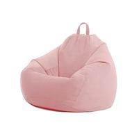 Un sacchetto per fagioli, fodera per pouf in velluto a coste (senza imbottitura), morbida custodia in tinta unita per adolescenti, spazio per riporre giocattoli morbidi, interni, soggiorno(6,90 x 110