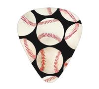Un sacco di plettri per chitarra acustica da baseball, 12 pezzi, plettri essenziali per chitarra elettrica spessi e sottili per studenti 0,46 0,96 0,71 mm