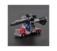 (Un set) Action figure originale Hasbro Transformers Legend, Optimus Prime Skyfire, ornamenti per pilastri