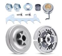 Un set completo di parti di montaggio compatibile con una varietà di codici di modello di motosega, compresi quelli che vanno dalla serie popolare da opzioni numerate come MSC25