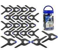 Un set di 22 rapide clip a molla