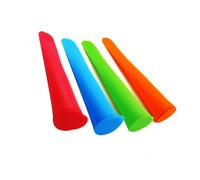 Un set di 4 in silicone morbido push-up per ghiacciolo pop gelatine per