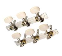 Un set di 4 pezzi per corde per ukulele 2R 2L, picchetti, teste accordatrici, accessori cromati Testa Dell'accordatore Per Chitarra