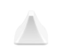 Un set di antenne in fibra di carbonio per auto, antenne radio per auto, antenna a pinna di squalo, antenna per segnale AM/FM sul tetto, universale(White)