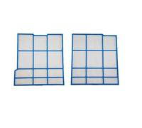 Un Set Di Filtri For Condizionatori D'aria, Sinistro 31,5 X 29,8 Cm, Destro 31,5 X 28,5 Cm, Compatibili Con Hitachi, Filtro Purificatore Con Bordo In Plastica Personalizzato.