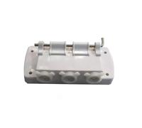 Un set di macchine for gelato BQL a testa nuda del pannello frontale for servire soft Piastra frontale di scarico bianca pezzo di ricambio senza maniglie