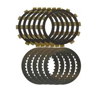 Un set di parti del motore della motocicletta, kit di dischi di attrito della frizione e piastra in acciaio adatti for TTR250 TT-R250 TTR 250 1999-2006 4GY
