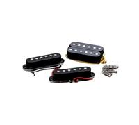 Un set di pickup for chitarra SSH Pickup Single Coil e Humbucker Set di pickup in ceramica nera for parti e accessori for chitarra elettrica