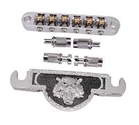 Un Set Di Ponte E Cordiera Per Chitarra Elettrica