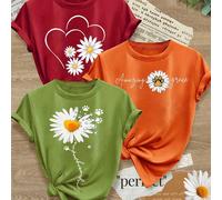 Un set di tre completi coordinati per sorelle con un' e stampa , design retrò per donna, casual in , e estate. Disponibile in colori e taglie da S a XXL.