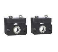 Un set for En-der 3 V2 Asse Z Vite di comando T8 Blocco di fissaggio superiore Supporto cuscinetto asta Z Parti for stampante 3D for CR10/10S, for En-der 3/3 Pro(2pcs)
