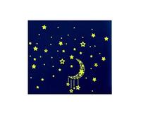 Un set per bambini fluorescenti nel buio luci stelle adesivi da parete pratico e popolare Durability