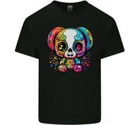 Un Simpatico Orsacchiotto Demone Teschio Uomo Cotone T-Shirt