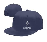 Un Sogno È Un Desiderio Espresso dal Tuo Cuore Unisex Cappelli da papà Regolabile Berretto da Baseball Traspirante Cappellino da Baseballberretto per Che Corre Golf Pesca