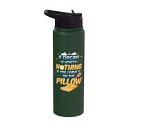Un sogno non vale nulla se lo lasci sul cuscino Stainless Steel Insulated Water Bottle